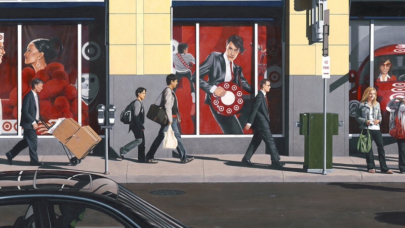 Photo of painting "Target Acquired" by David Holmes