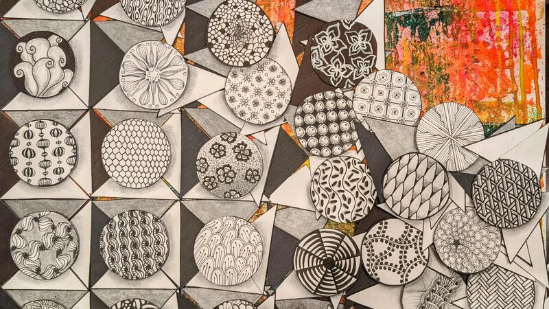 Mixed Media Artwork called The Neurosparkly Mind