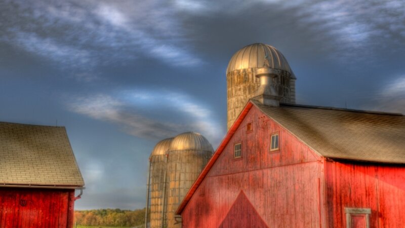 Three Silos