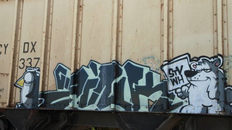 Train Car Art