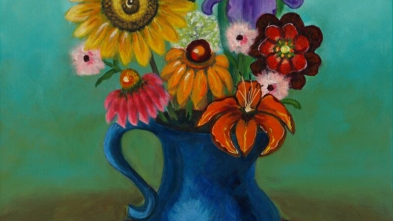Ultramarine Pitcher