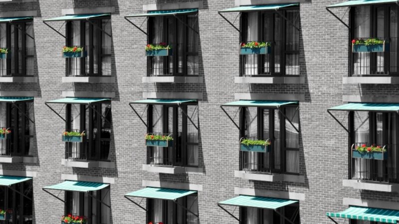 Window Boxes and Awnings