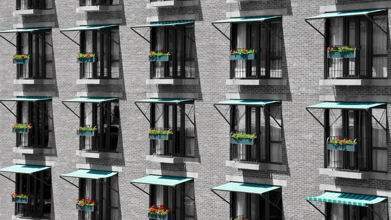 Window Boxes and Awnings