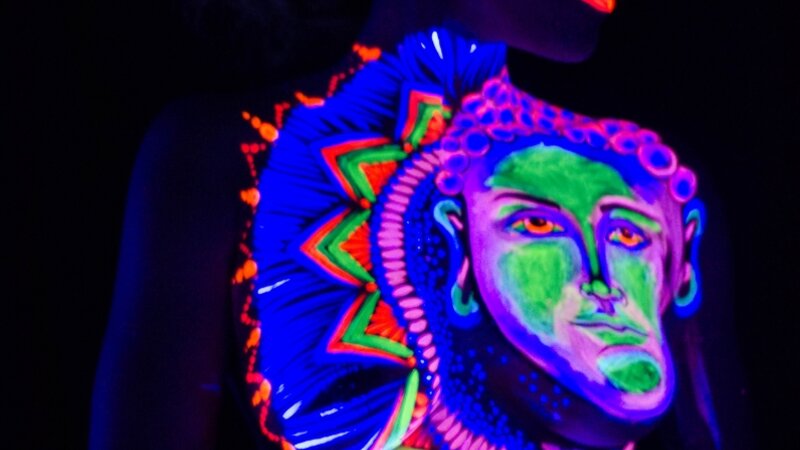 Ebony Body Paint