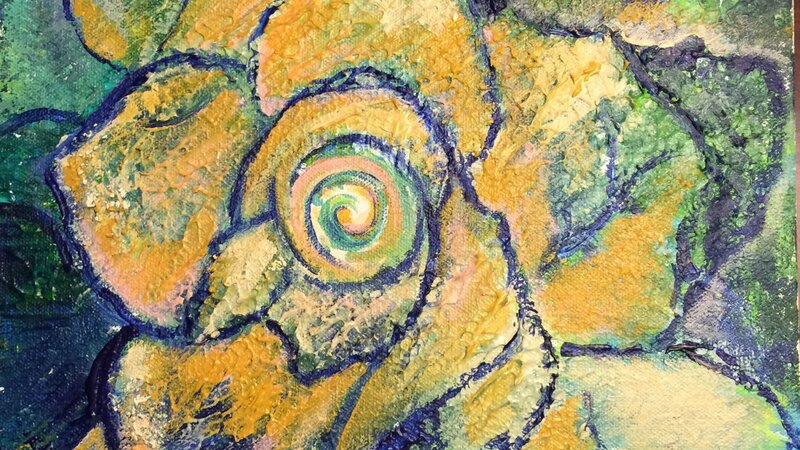 “Impression of a Golden Rose”
