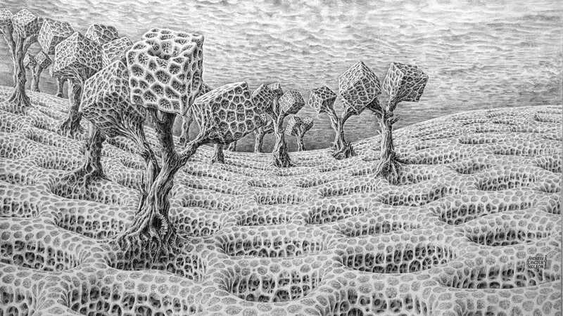 Surreal Trees 1, Robot 35