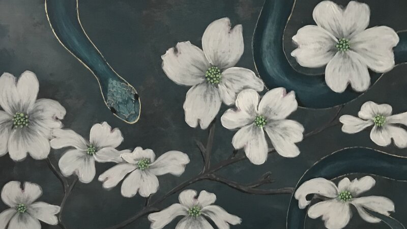 Acrylic on wood