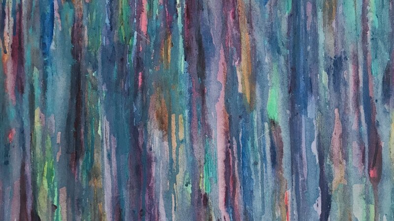 Abstract Acrylic Painting