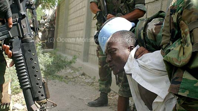 "Haitian man arested", 2004