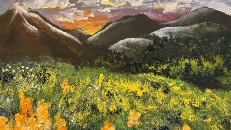 made with oil paint
