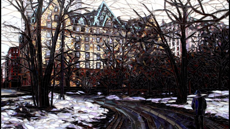 Central Park in the Snow
