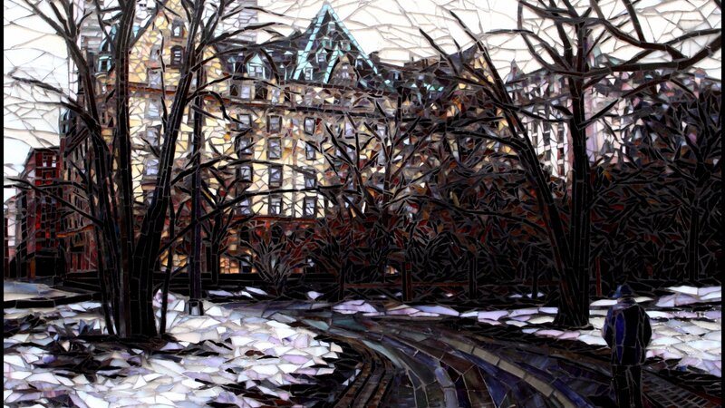 Central Park in the Snow