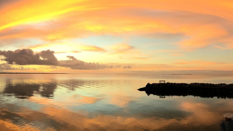 Cloudbow Sunset, Key Largo