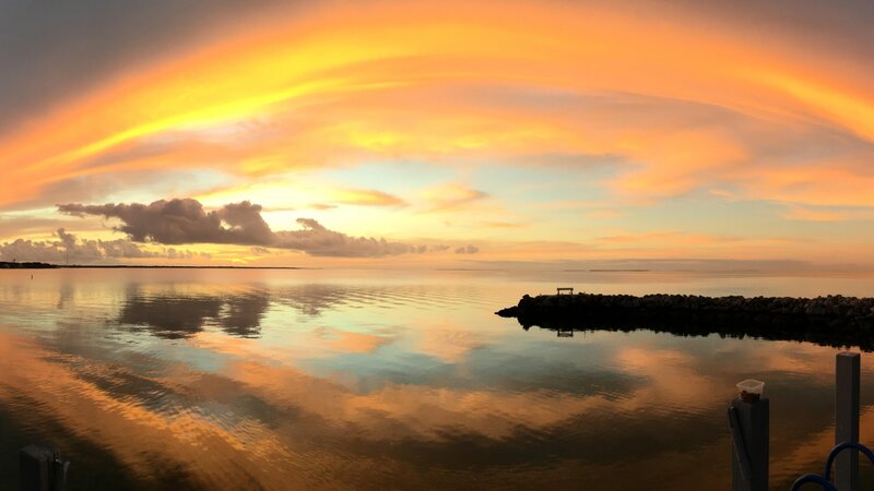 Cloudbow Sunset, Key Largo