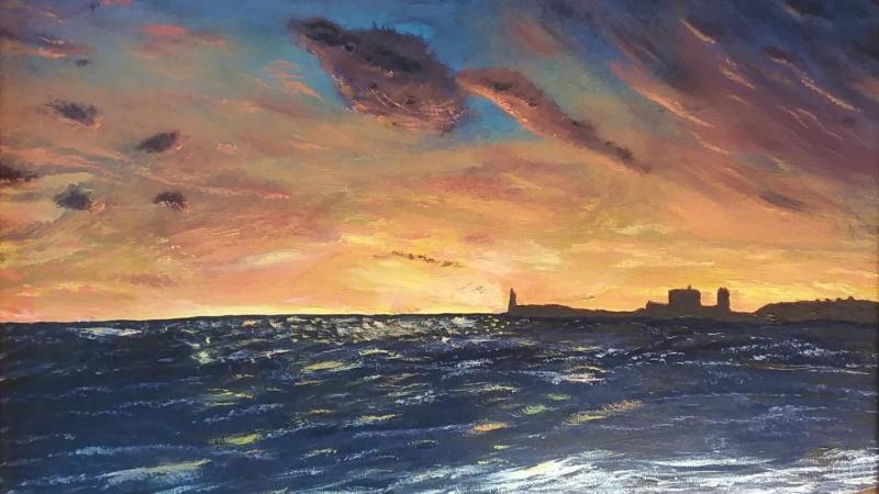 Coucher de Soleil sur la Plage