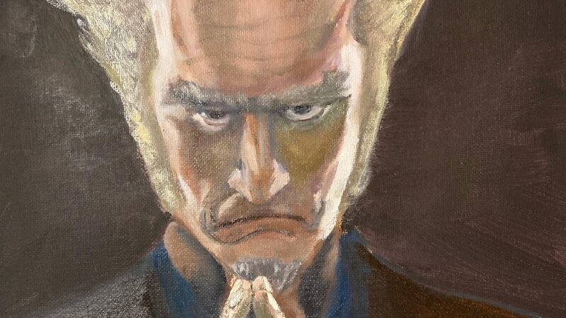 Count Olaf - Oil on canvas