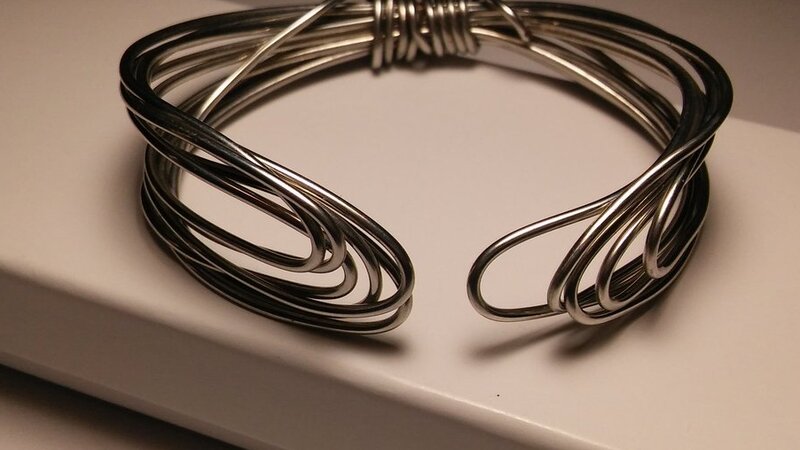 Wire Works Cuff Bracelet