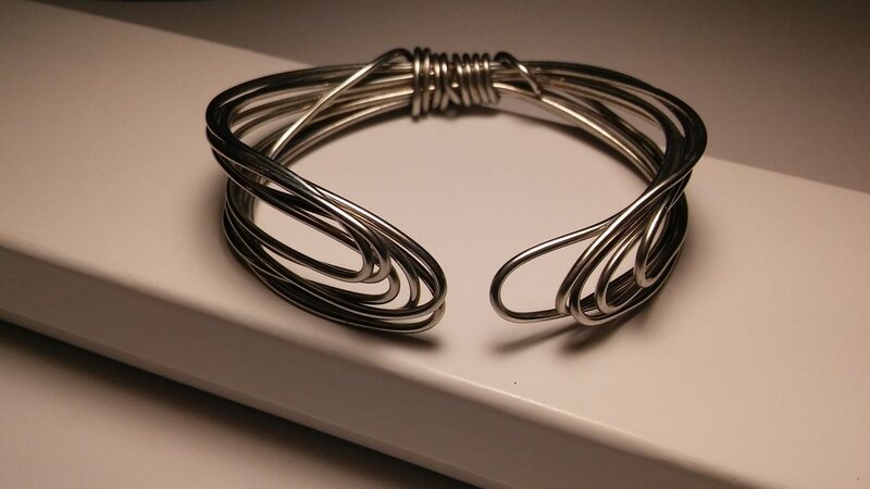 Wire Works Cuff Bracelet