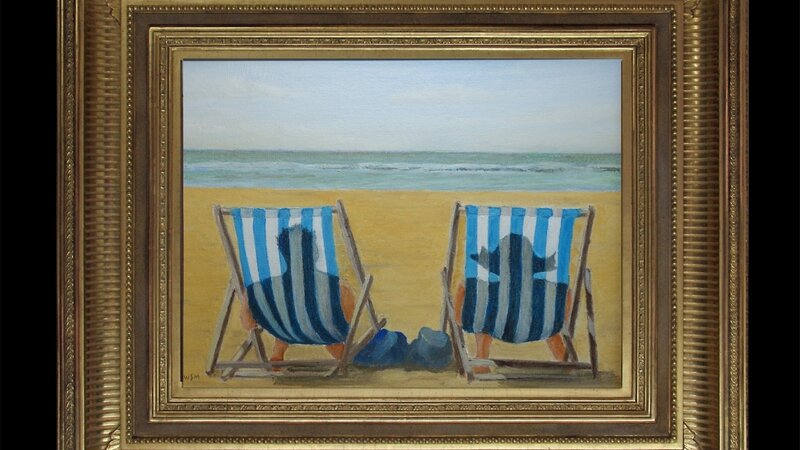 Deckchair Couple