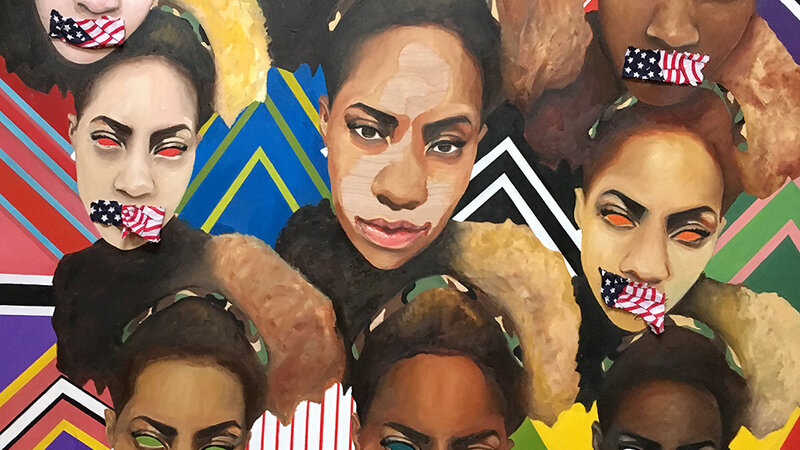 D'nae Harrison, SHADED OPPRESSION, 2016 