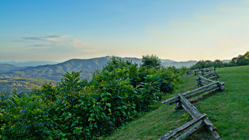 Mountain Split Rail fence