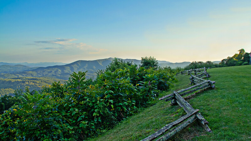 Mountain Split Rail fence