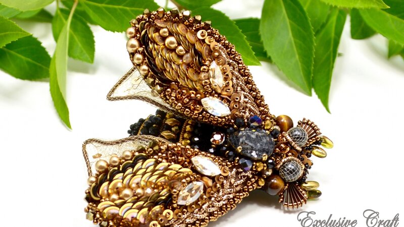 Brooch "Cicada"