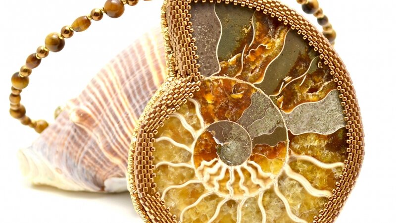 Pendant "Ancient Sunrise"