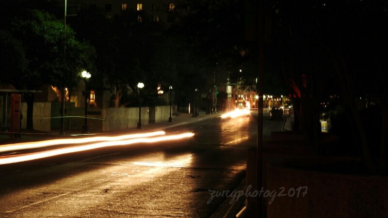 Market St night shot slow shuttet...Nikonp900