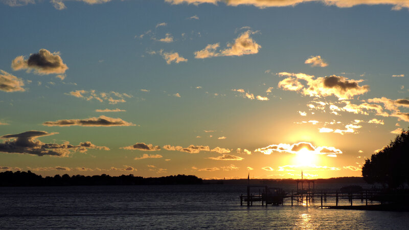 Sunset at Lake Norman