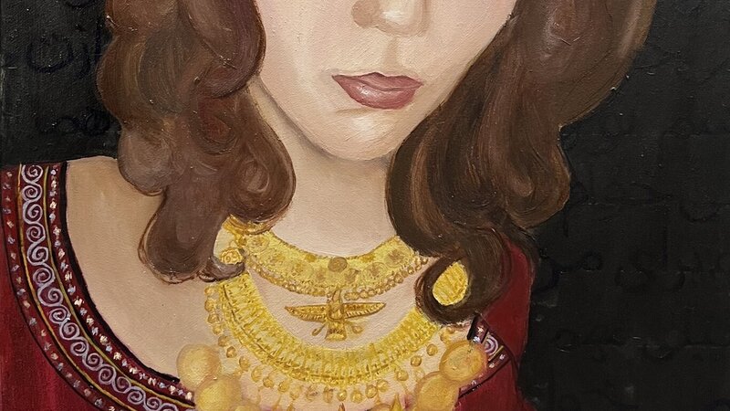 Echoes of My Father's Gold oil painting