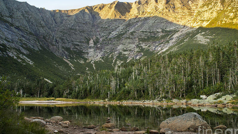 Evening Light on Mt Katahdin