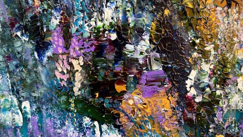 Garden In Early Spring 