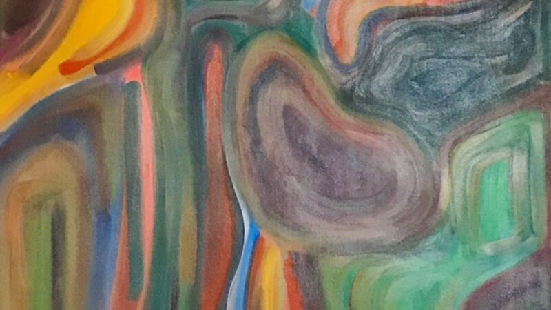 Abstract Oil Painting
