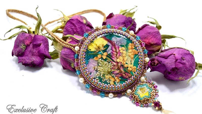 Pendant "Floral Waltz"