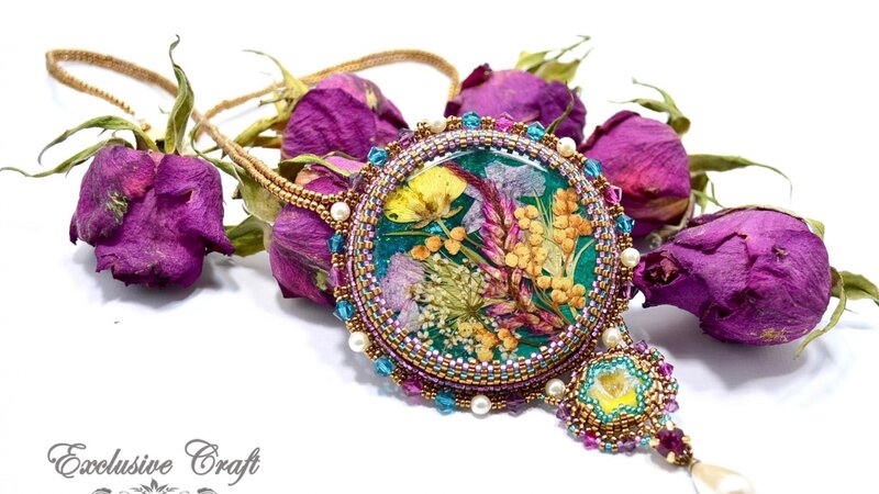 Pendant "Floral Waltz"