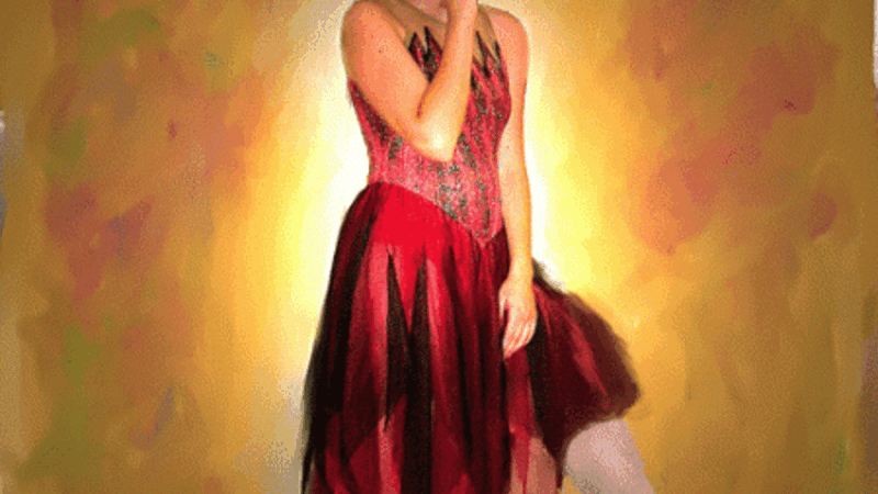 digital painting of my grandaughter