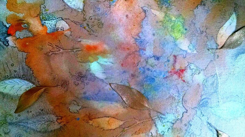 Girl Peeking Through The Euc Trees