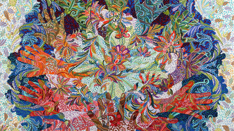 "Healing Hands" by Ebova / Erika Pochybova 