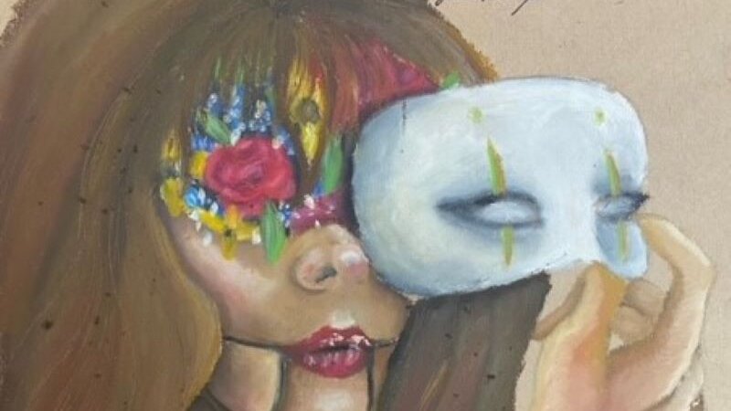 The medium used was oil pastels