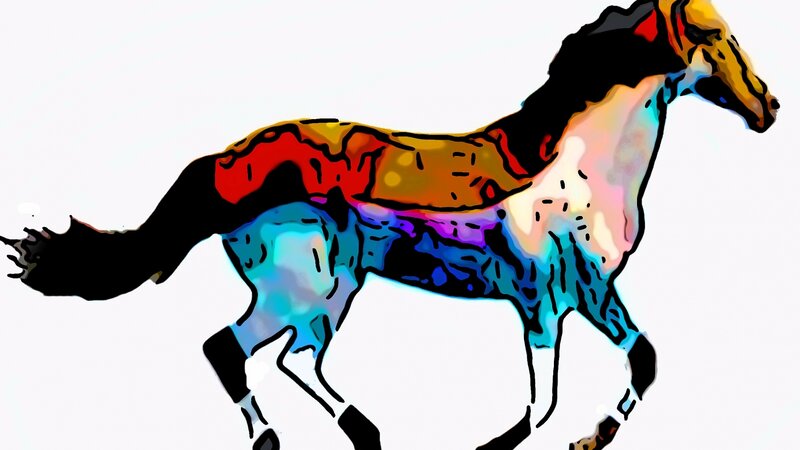Joseph's Horse of  Many Colors