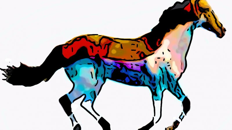 Joseph's Horse of  Many Colors