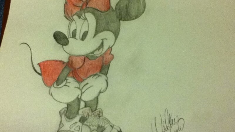 Minne Mouse with Jordan's 