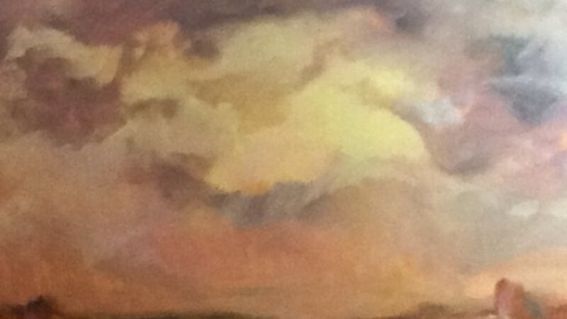 Storm Over Painted Desert
