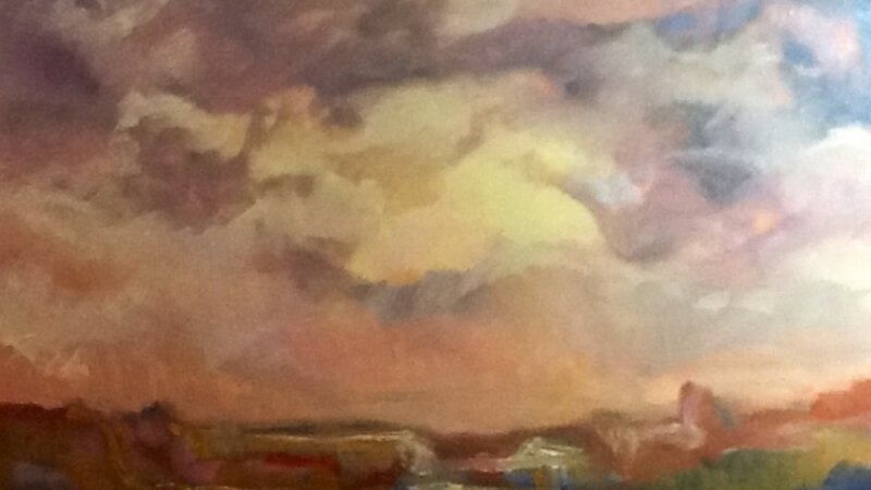 Storm Over Painted Desert