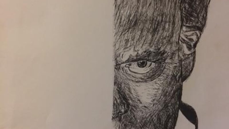 Half a face 