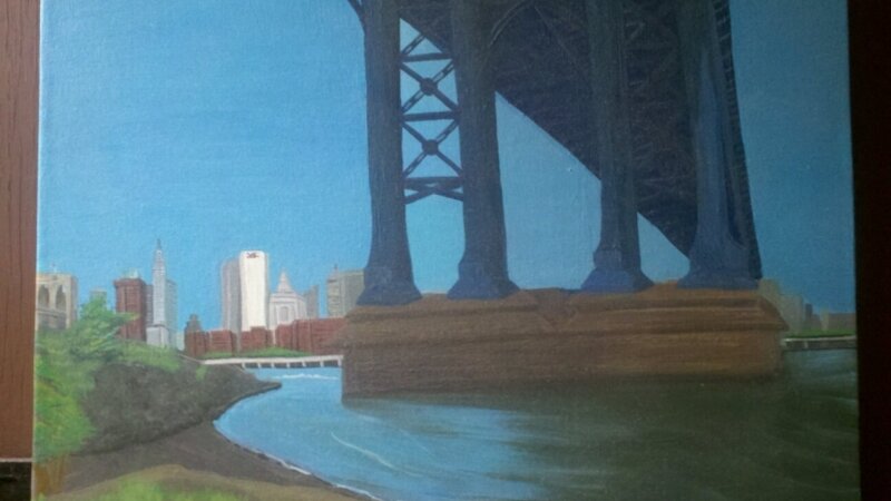under the manhattan bridge