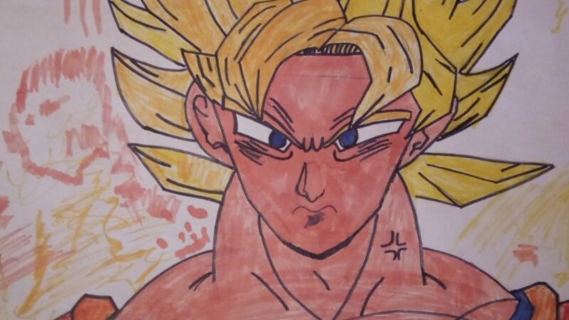 Goku super Sayan stage 1