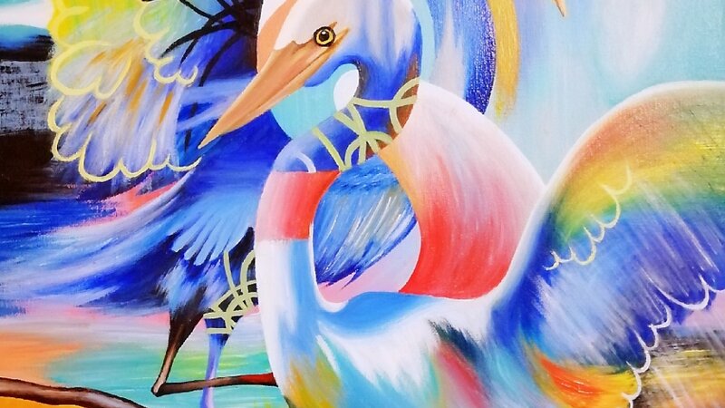 Imagine the Colorful Yet Restrained Inner Peace - Ann Marie W.