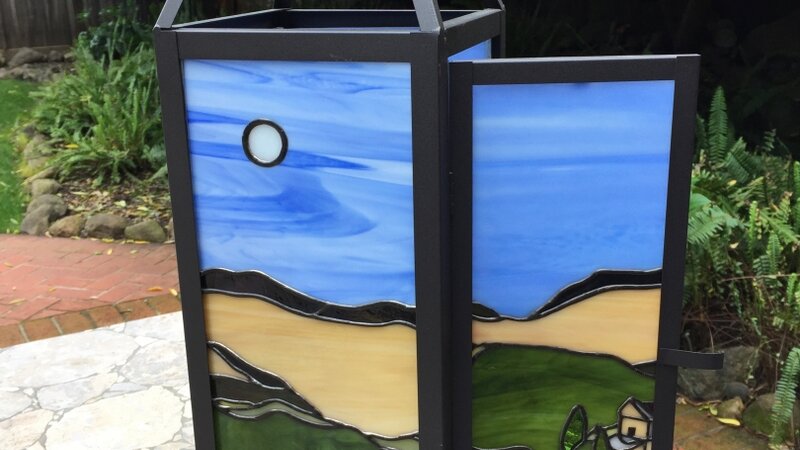 Stained Glass Lantern